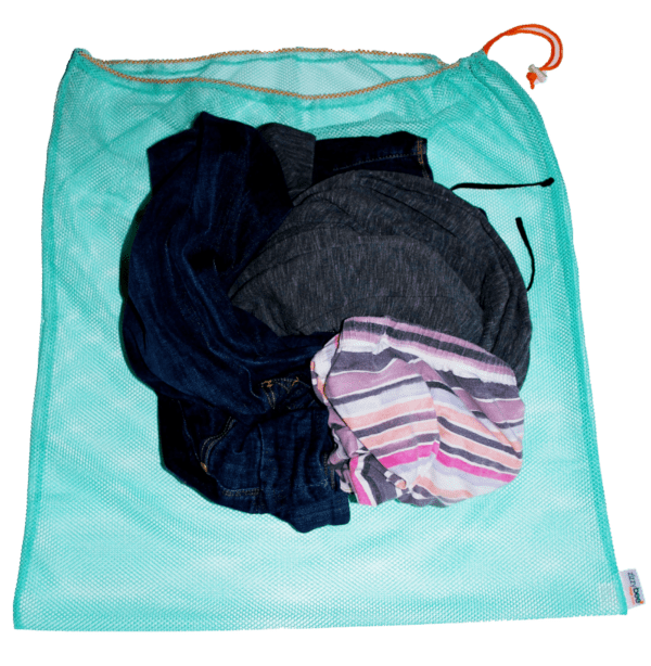 mesh dirty laundry bag for travel